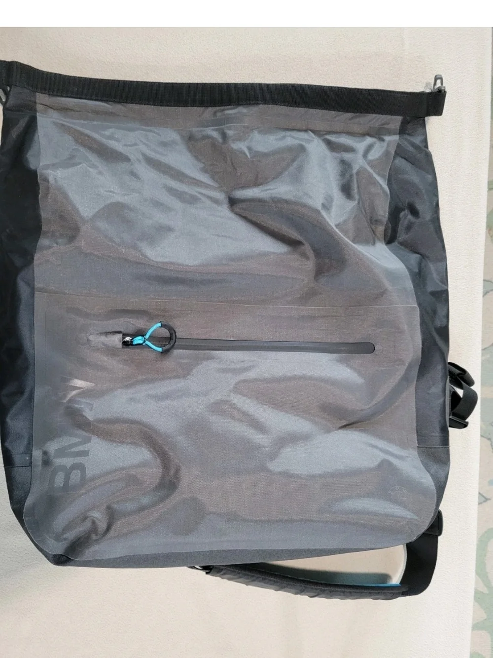 BMW Shoulder BAG, canvas, fold top NWT